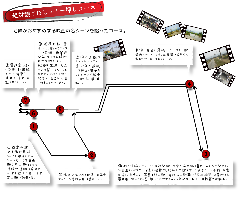 絶対観てほしい一押しコース